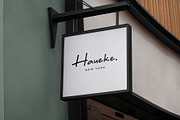 Logo Mockup Hanging Square Sign, a Product Mockup by Asylab (Thumbnail 1 of 5)