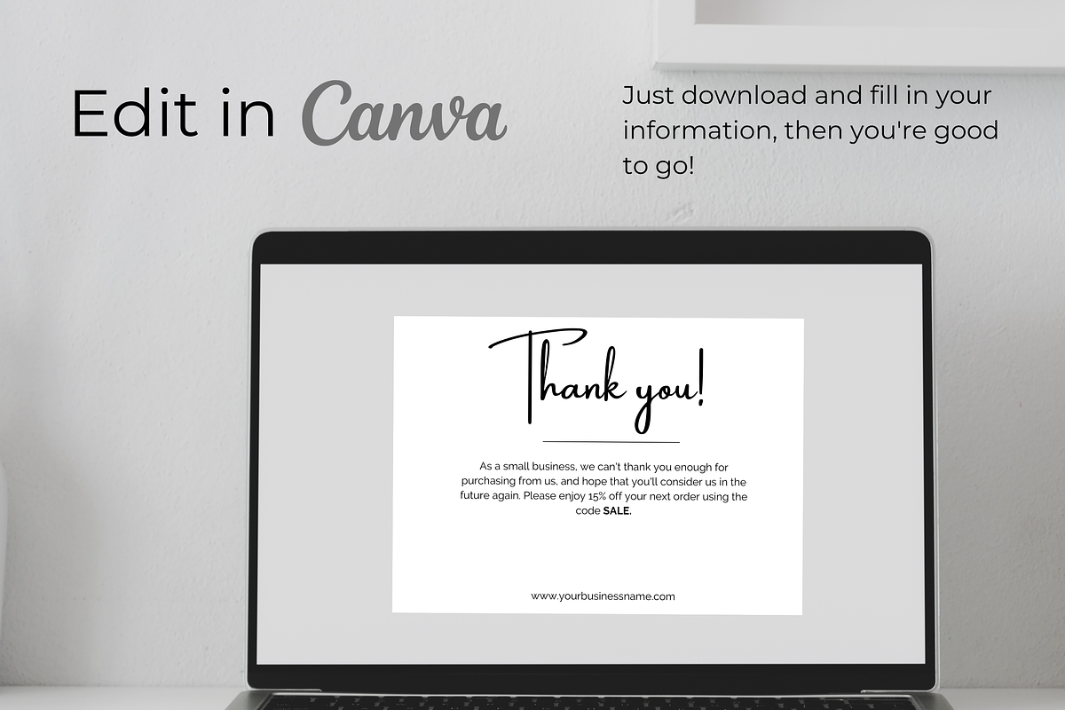 Business Thank You Card, a Card Template by Zqdo (Photo 4 of 4)