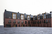 Loft Building Exterior, an Architecture 3D Model by 3DNUTS (Thumbnail 5 of 10)