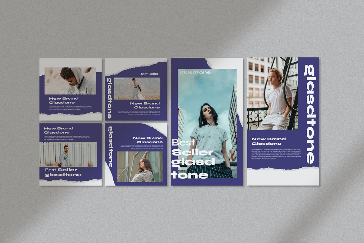 Glasdtone Instagram Template, a Social Media Template by Compaq_Creative (Photo 5 of 10)