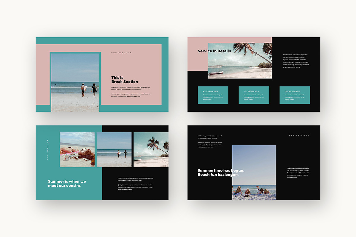 Deza : Beach Vacation Keynote, a Presentation Template by Punkl Camp (Photo 13 of 16)