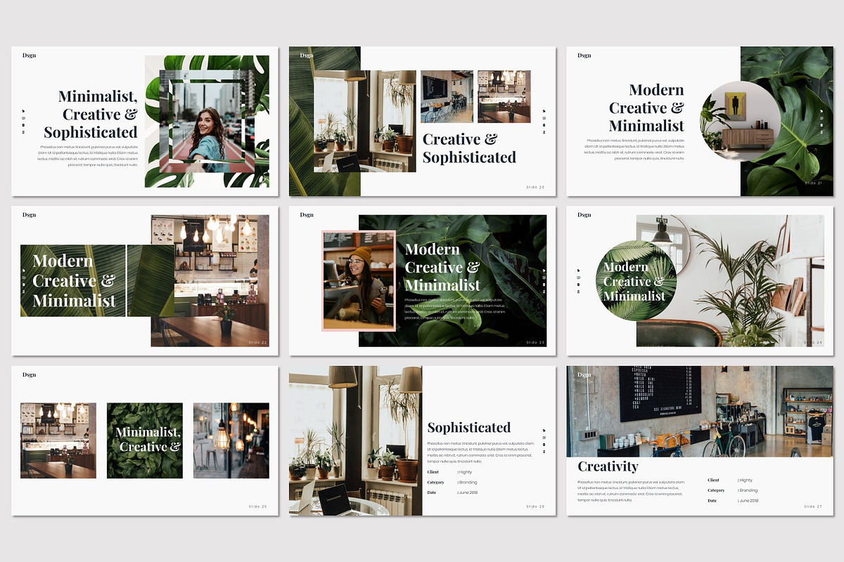 Dsgn - Google Slides, a Presentation Template by deasign (Photo 5 of 14)