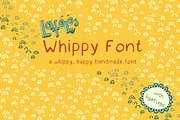 LAFOLOs Whippy Font, a Font by LAFOLO (Thumbnail 1 of 8)