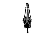 Macrame Plant Hanger Bundle, an Illustration by Creativeshirt (Thumbnail 16 of 31)