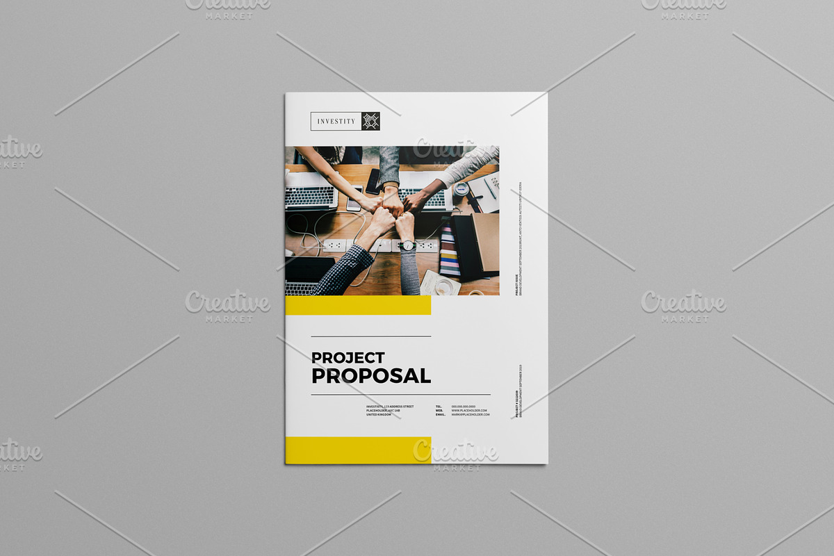 Proposal Template A4 / US Letter, a Stationery Template by Mastergfx (Photo 3 of 22)