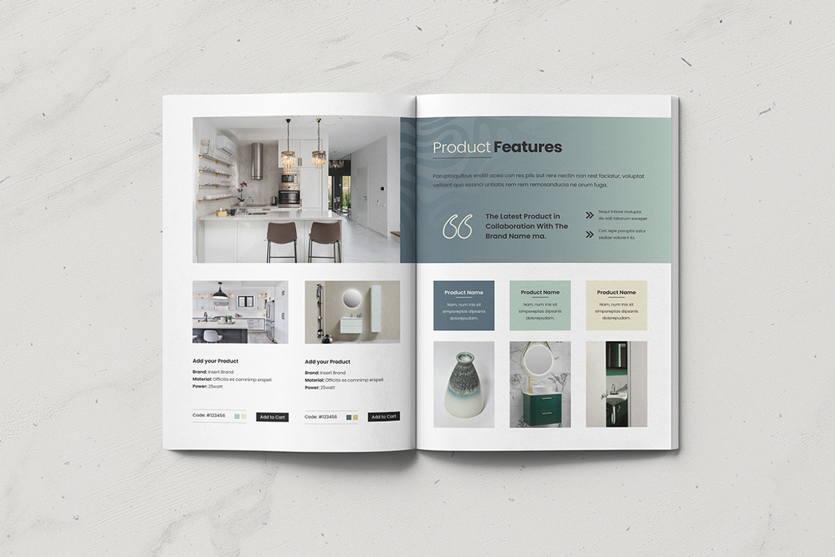 Catalog Brochure Template, Ms Word, a Brochure Template by Creativity-Design (Photo 7 of 9)
