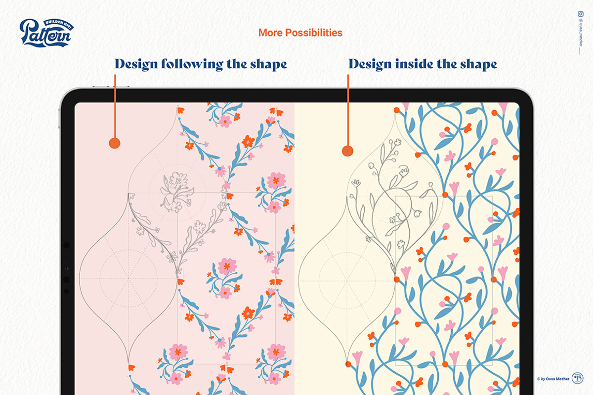 Pattern Builder Kit for Affinity, a Brushes & More by Ouss Mezher (Photo 6 of 8)
