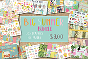 Big summer bundle, an Illustration by Poppymoondesign (Thumbnail 1 of 20)