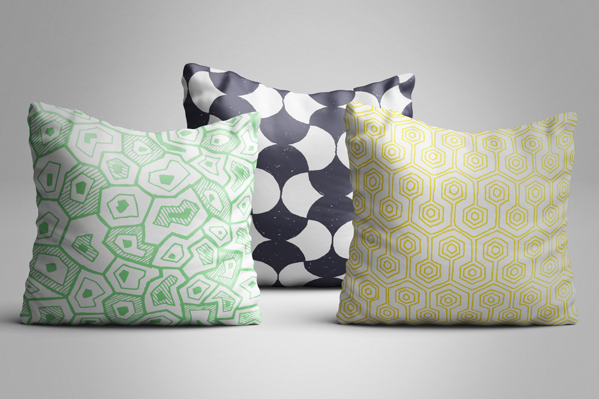 3 Seamless Geometric Patterns preview 2