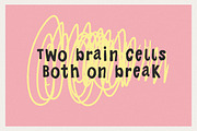 The Voices Inside Funny Font DUO, a Handwritten Font by AnMark (Thumbnail 10 of 11)