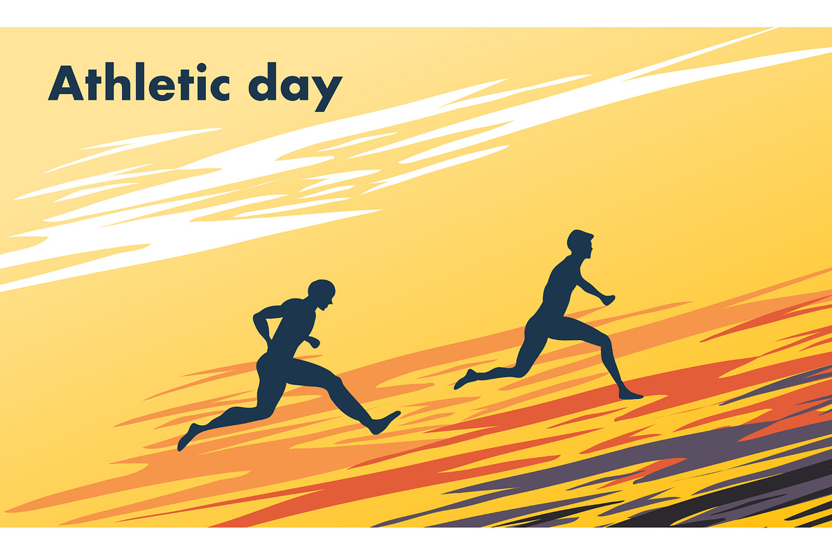 Athlete day illustration bundle, a Sport Illustration by foxndeer (Photo 4 of 4)