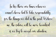 Blushing | Script Font, a Handwritten Font by Scratchones (Thumbnail 6 of 8)