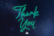Procreate Monoline Lettering Brushes, a Brush Add-On by Nurmiftah (Thumbnail 10 of 10)