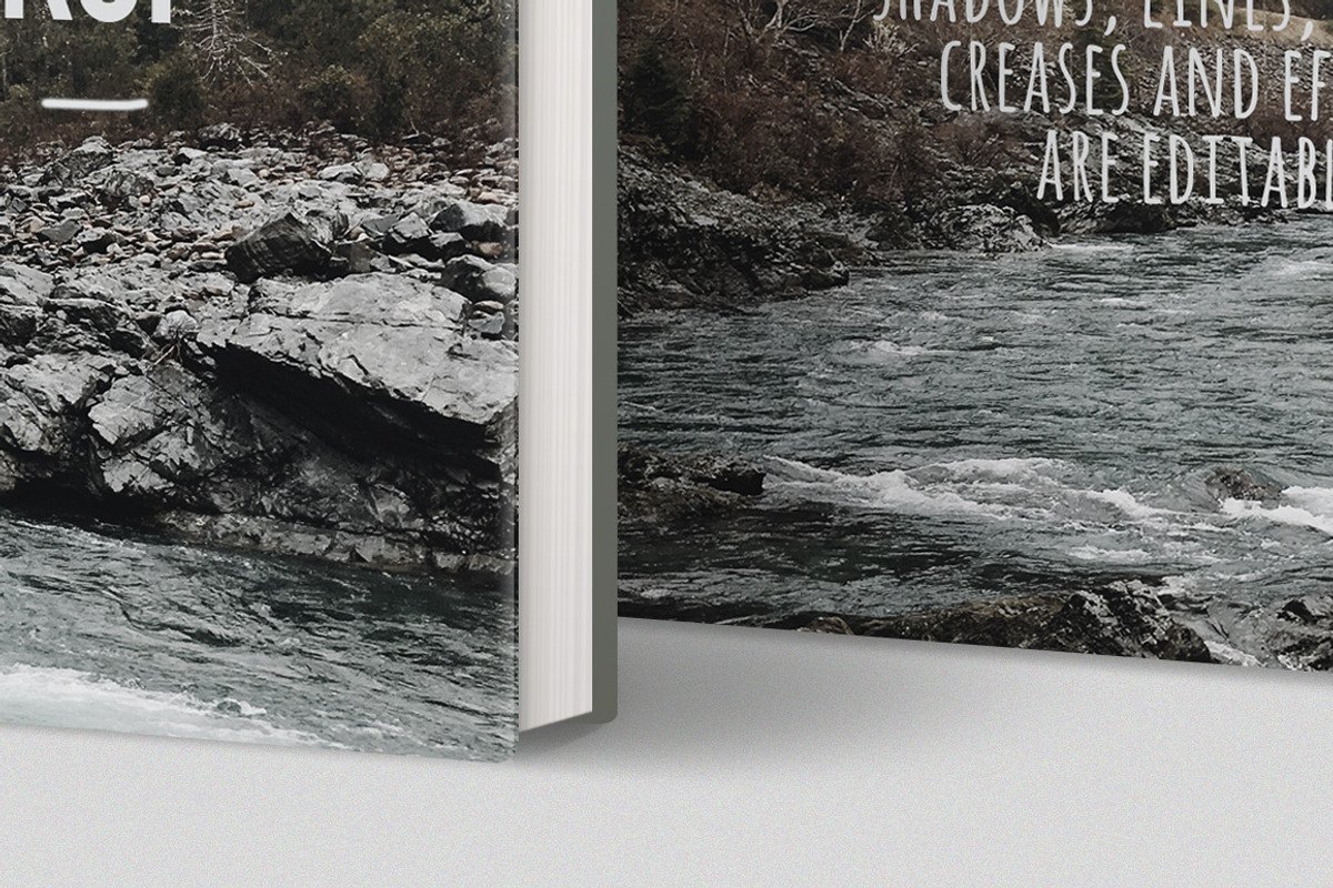 Book Mockup Hardcover (Square), a Print Template by ArtefShop (Photo 2 of 4)