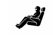 collection of pilot silhouettes, an Illustration by Amazin_art (Thumbnail 4 of 29)