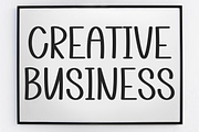 White Snowman, a Script Font by InermediaSTUDIO (Thumbnail 2 of 8)