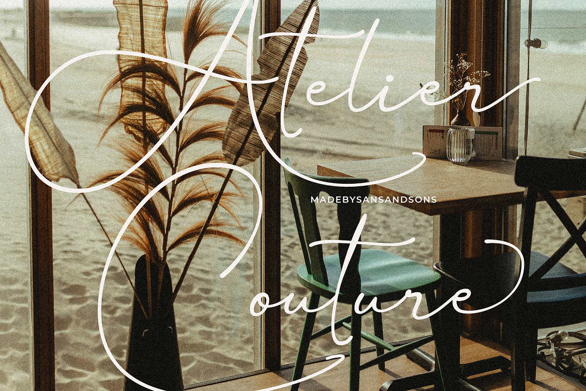 Emily Brunette - Signature Font, a Script Font by Sans & Sons (Photo 5 of 9)
