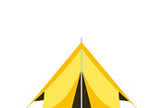 Hiking and Camping Tents Vector Set, an Illustration by Alex Krugli (Thumbnail 7 of 13)