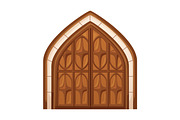 Old medieval castle doors set, an Object Illustration by Good Studio (Thumbnail 7 of 13)