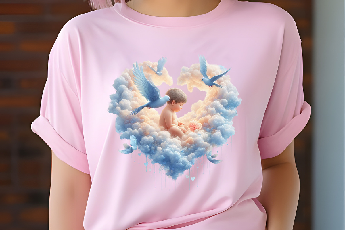 Baby Girl Baptism Watercolor Clipart, an Illustration by RobertsArt (Photo 5 of 7)