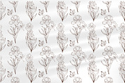 Iris Botanical Line Floral Vector, a Decorative Illustration by katmonne (Thumbnail 14 of 14)