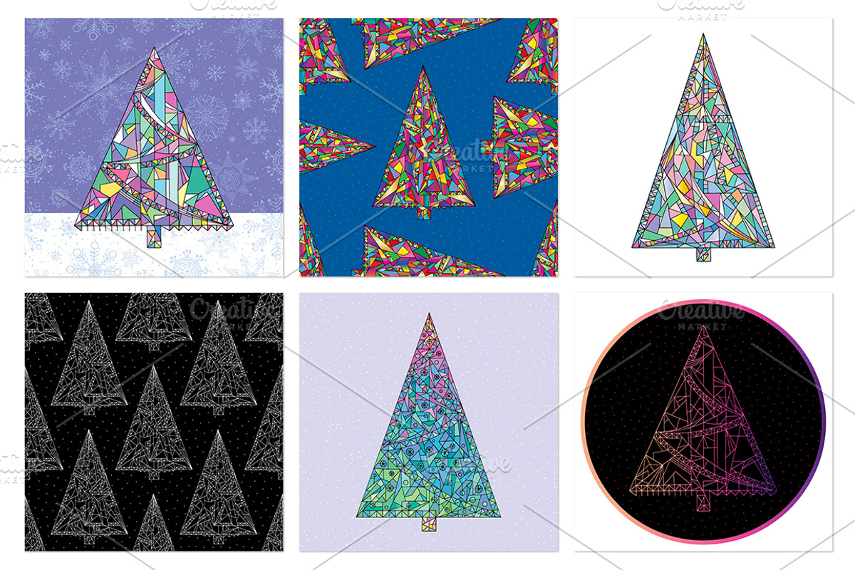 Happy New Year! Christmas trees!, an Object Graphic by xgart (Photo 3 of 7)