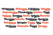 Bulletto - 5 fonts, a Script Font by Zetafonts (Thumbnail 5 of 10)