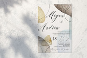 Abstract Watercolor and gold shapes, an Object Graphic by SimpleWishesArt (Thumbnail 11 of 13)