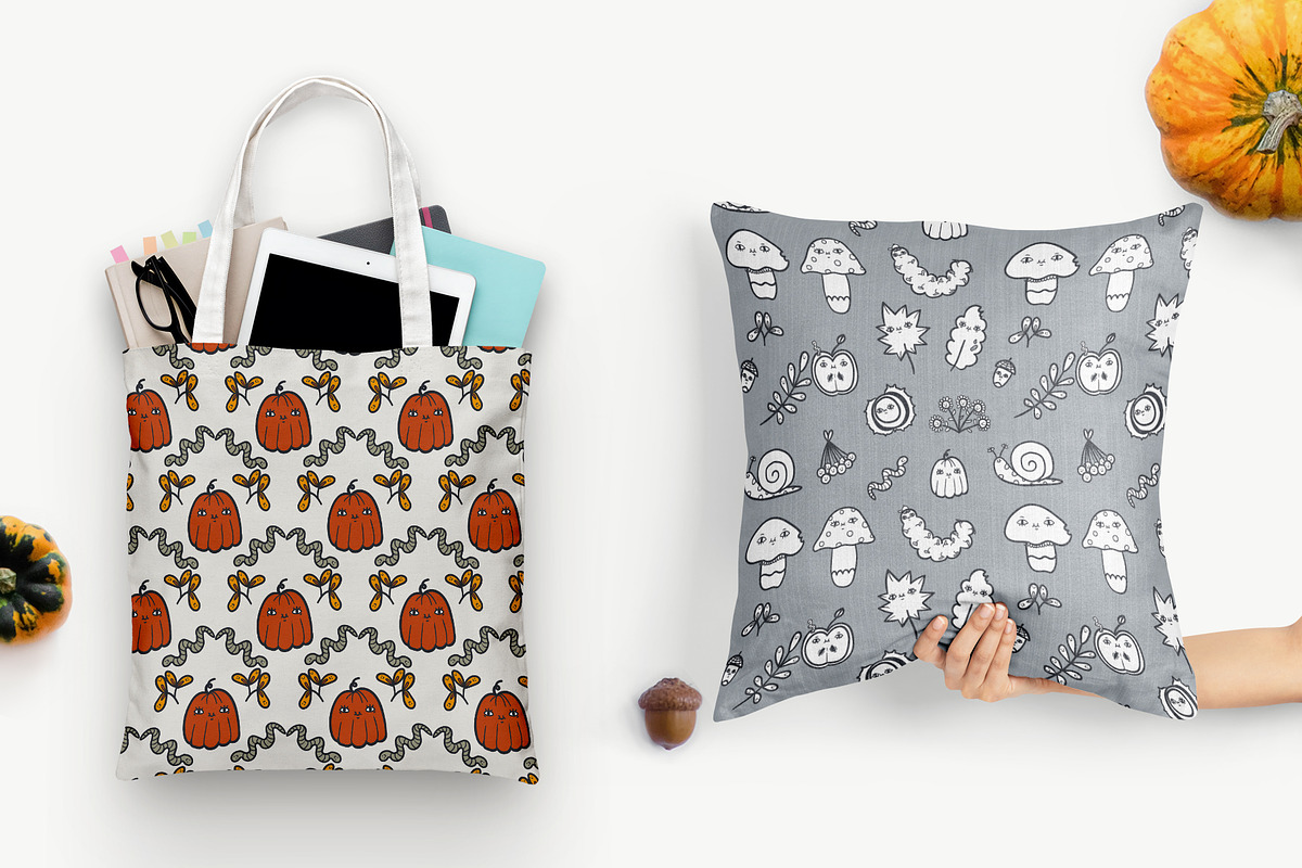 Autumn cute collection, a Seasonal Illustration by marmarina (Photo 10 of 10)