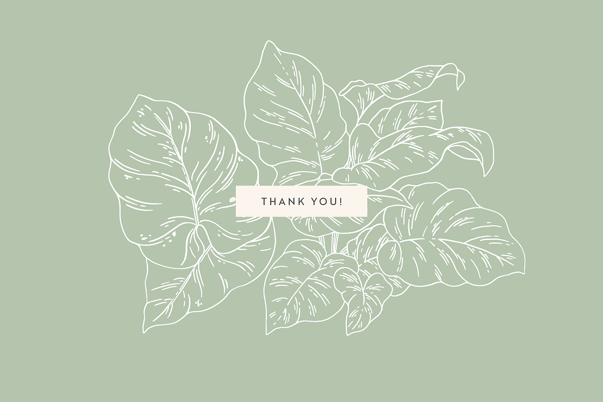 Greenery Sketchbook Illustrations, a Decorative Illustration by Emma Webb Studio (Photo 7 of 7)