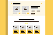 Food Delivery Service Wireframe, a Wireframe Template by MightyDesign (Thumbnail 3 of 9)