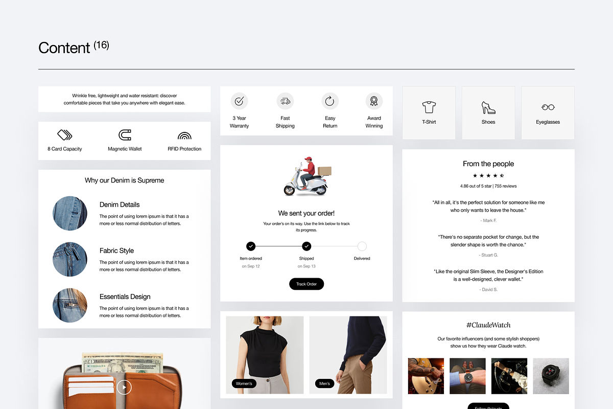 Claude - Fashion Email Templates, an Email Template by Aldy Pratama (Photo 6 of 7)