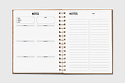 Daily Weekly Monthly Planner Bundle, a Stationery Template by ROJI CREATOR (Thumbnail 11 of 12)