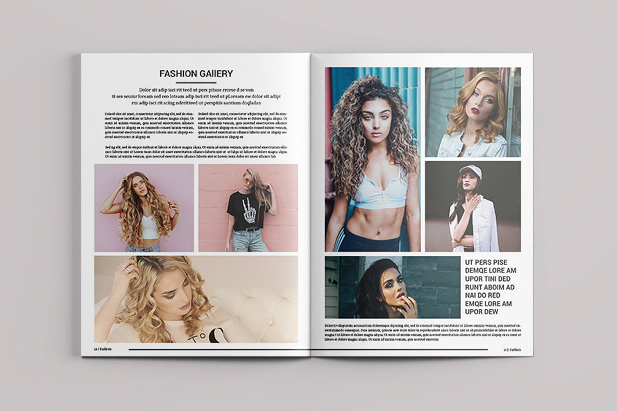 Fashion Lookbook, a Brochure Template by Template Shop (Photo 5 of 9)
