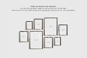 Gallery Wall Mockup Set of 8 | 14, a Product Mockup by DESIGN BY nube (Thumbnail 5 of 8)