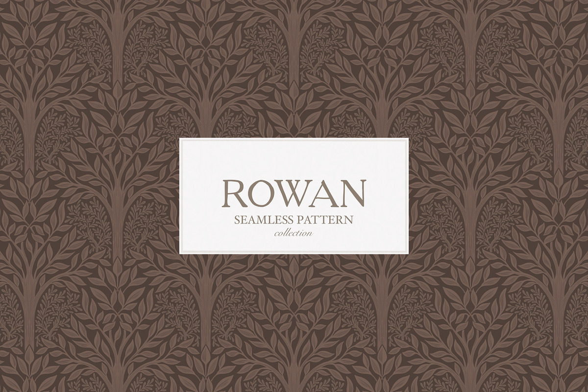 Rowan Tree Forest Patterns Vol 1, a Pattern Graphic by Eclectic Anthology (Photo 3 of 12)