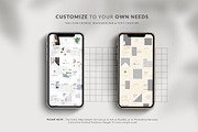 Instagram Puzzle Mist - Canva & PS, a Social Media Template by Eviory (Thumbnail 5 of 11)