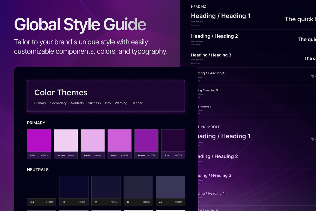Landzy - SaaS Landing page UI Kit, an UI Kit Template by dhuhacreative (Photo 6 of 8)