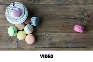 Video Macaron Cookie