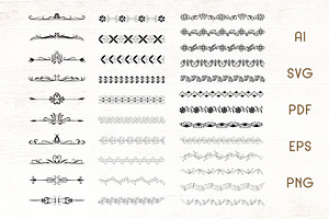 Hand Drawn Borders And Dividers