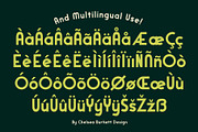 Stargrove, a Sans Serif Font by Chelsea Burkett (Thumbnail 9 of 9)