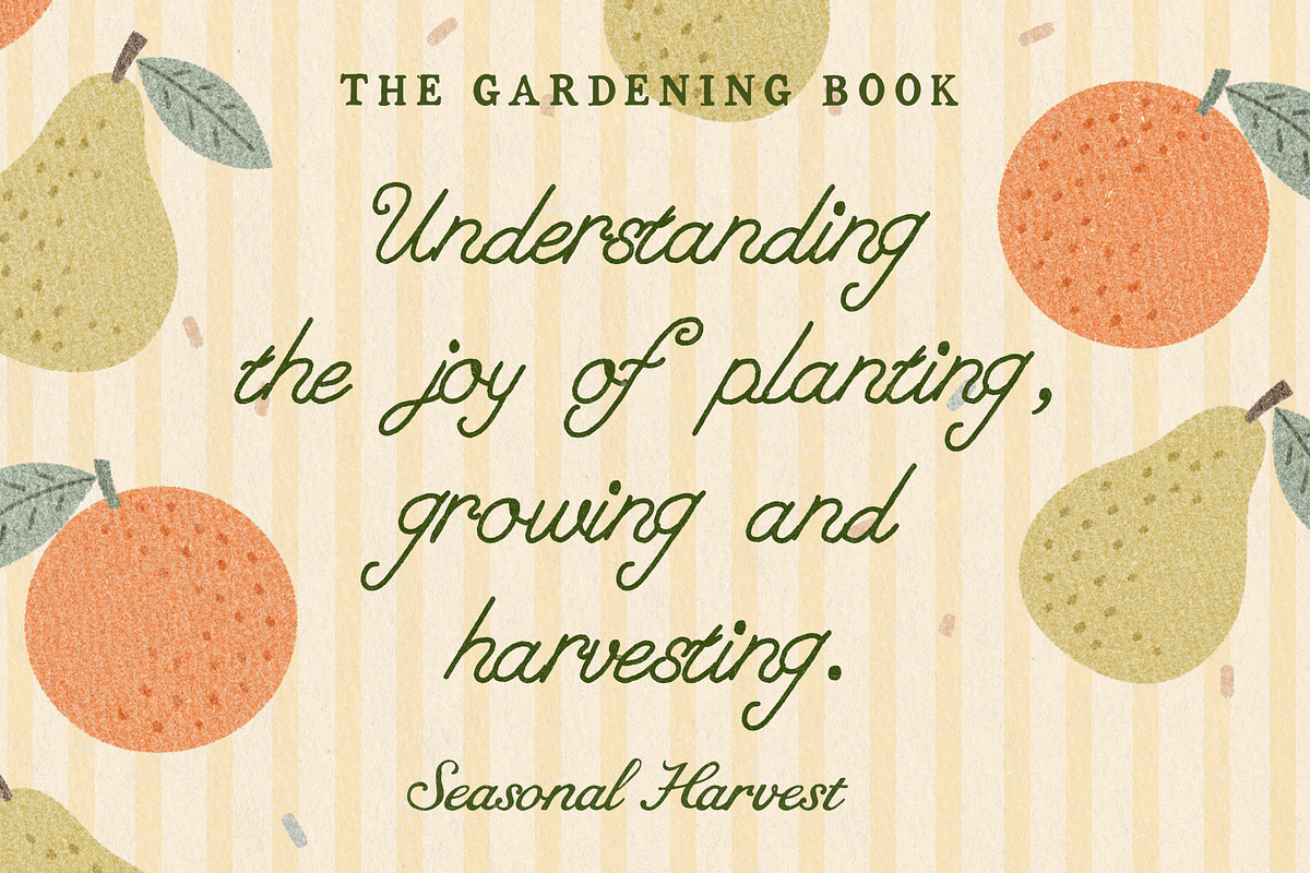 Handwritten Autumn Signage Fonts, a Handwritten Font by Laras Wonderland (Photo 12 of 20)