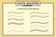 Dots Master Brushes and Patterns, a Brush Add-On by Pykhtik Design Shop (Thumbnail 5 of 8)