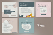 Yoga Instagram | CANVA Template, a Social Media Template by Azruca (Thumbnail 12 of 17)