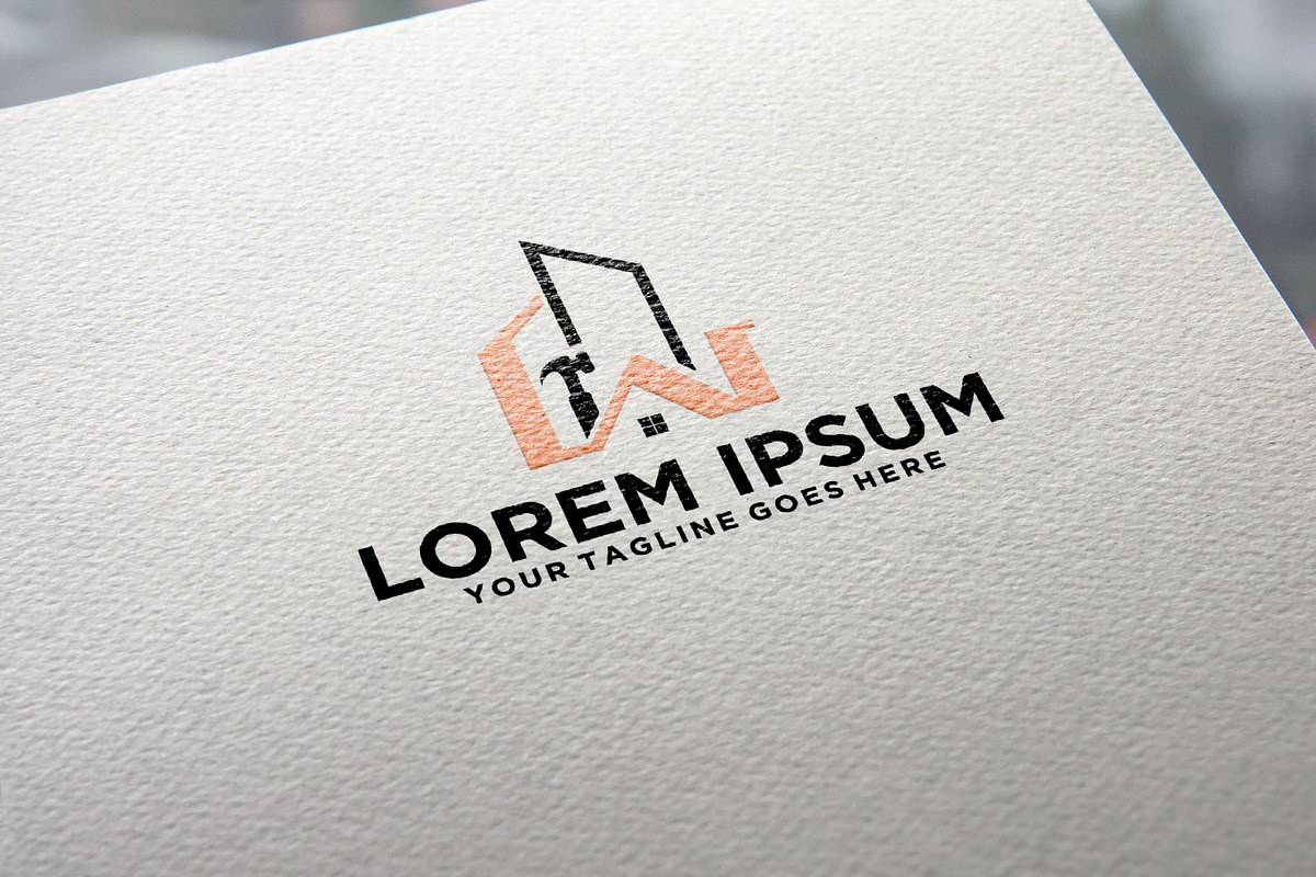 House Renovation Construction logo i, a Branding & Logo Template by REDVY CREATIVE