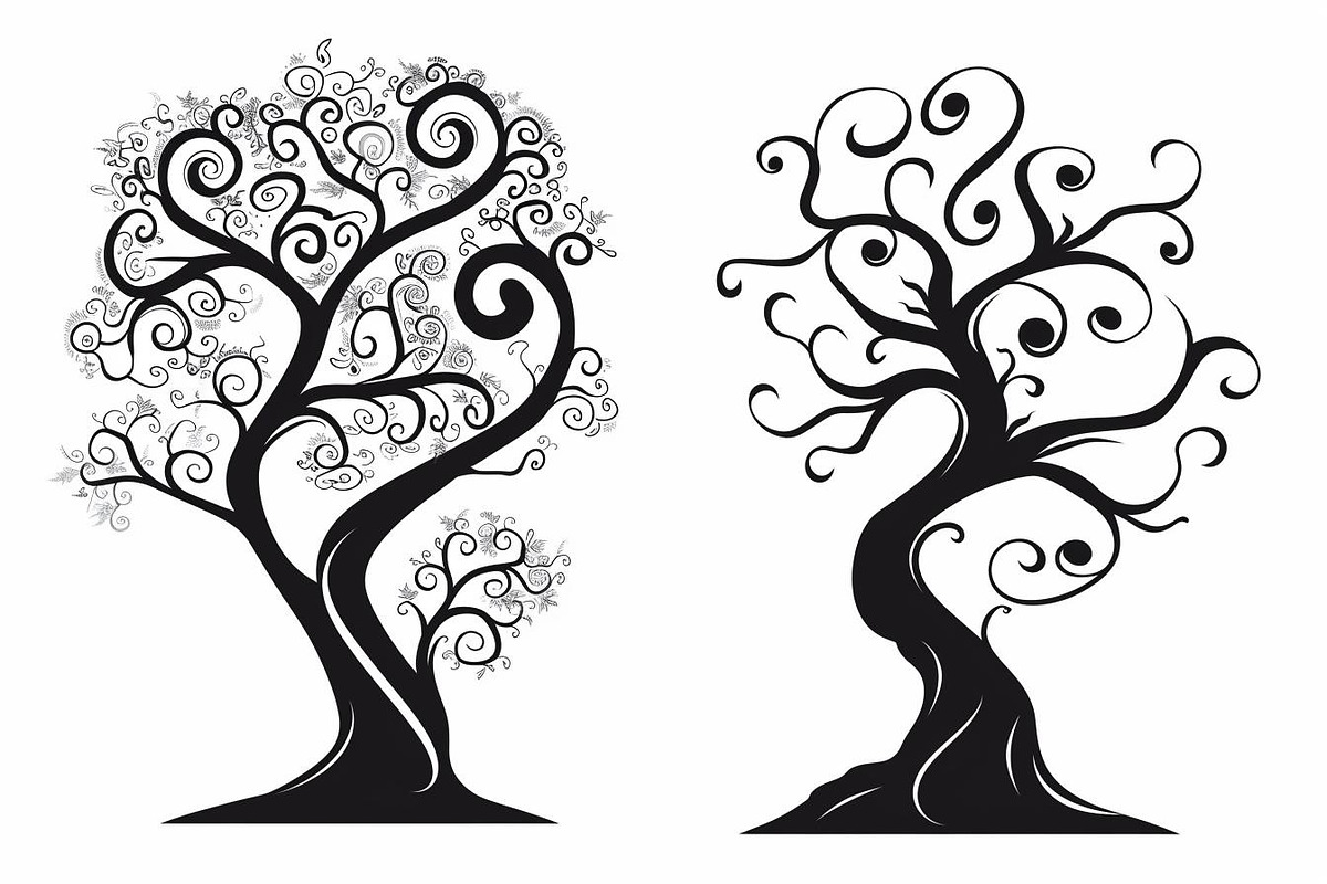 This Tree Laser Cut Bundle, a Graphic by BIPLOB EXPERT (Photo 5 of 10)