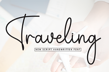 Traveling | Script Font
