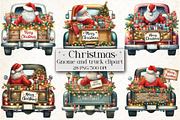 Christmas Gnome and Truck-28 PNG, an Illustration by Libby Wishes (Thumbnail 3 of 6)