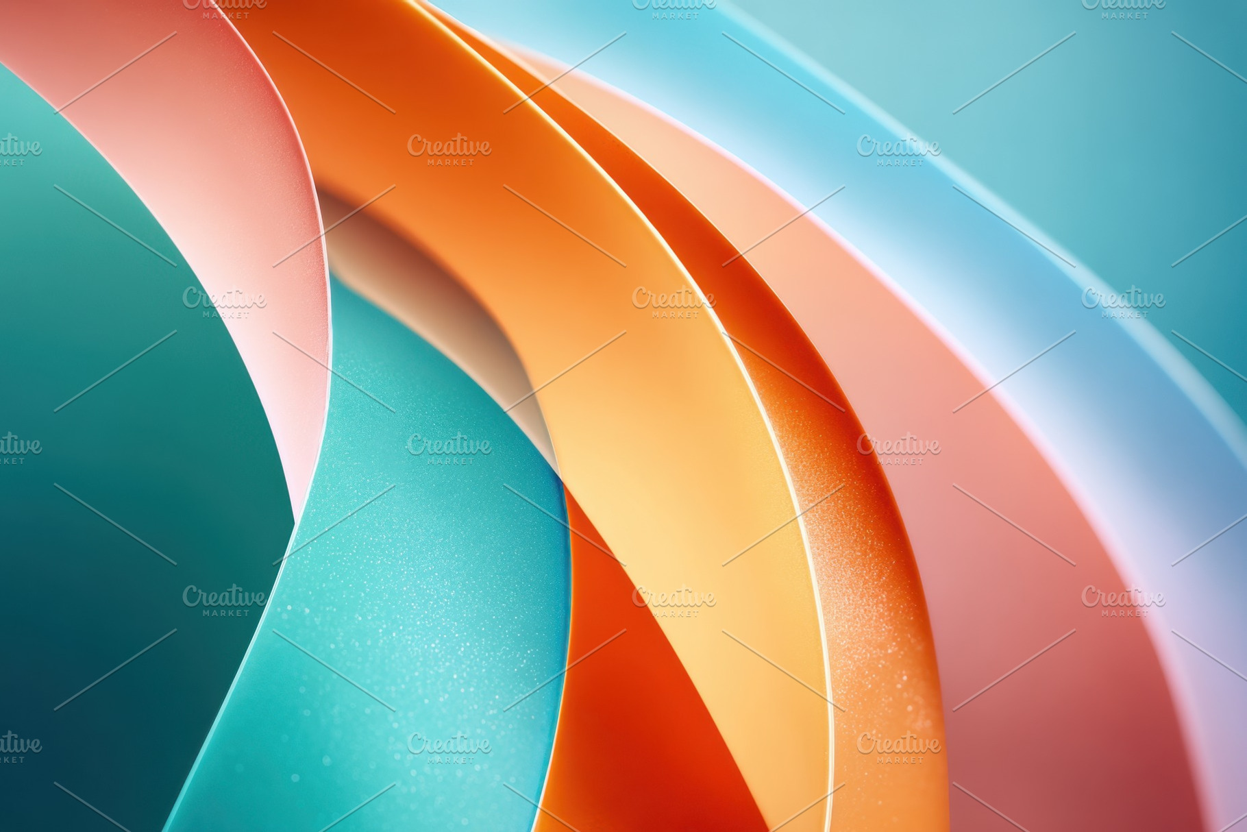 Vibrant abstract neon tubes, an Abstract Photo by AlyaAnd