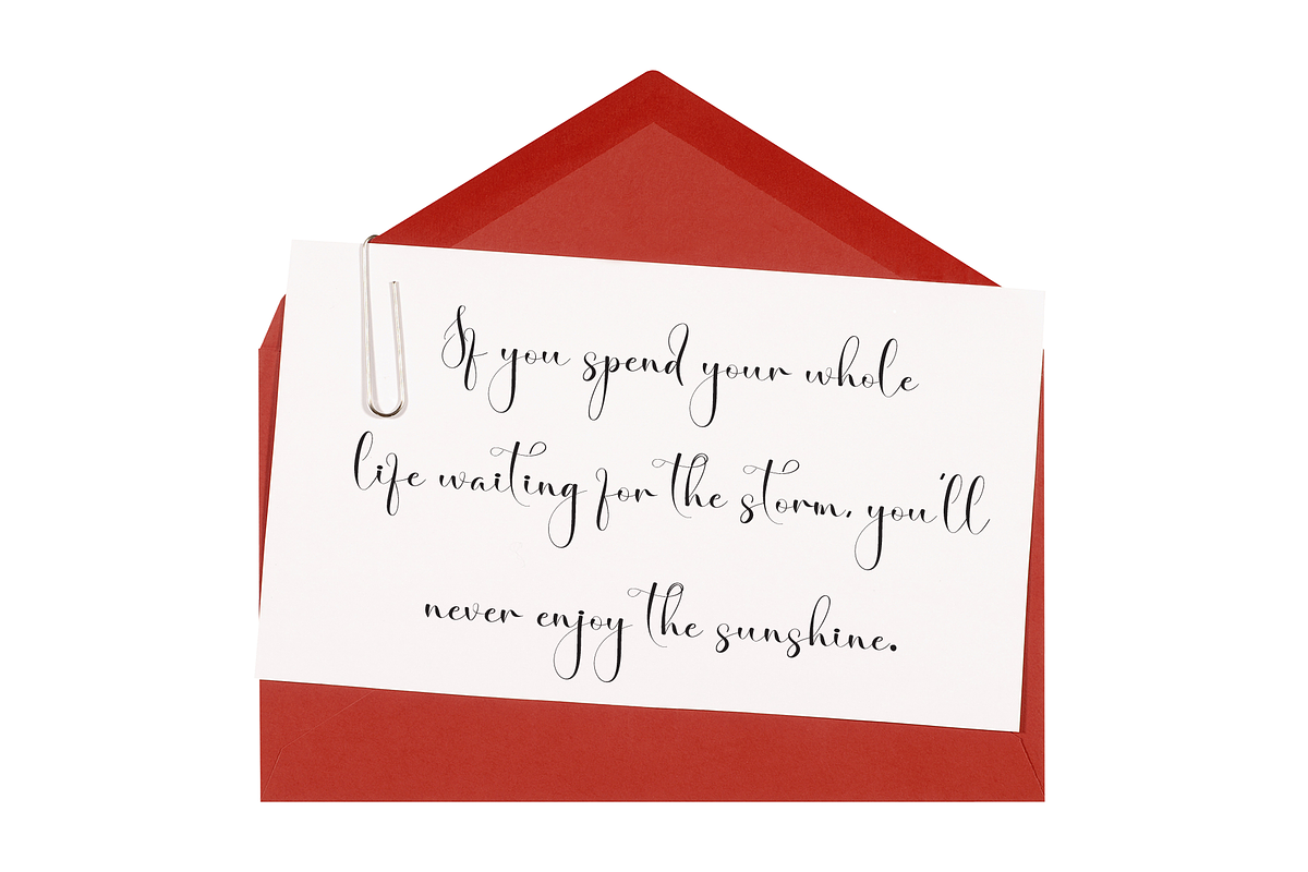 Easterday | Script Font, a Handwritten Font by Scratchones (Photo 3 of 9)